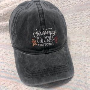 David and Young Christmas holiday baseball hat * NEW